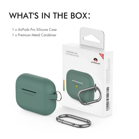 Full Cover AirPods Keychain Case for AirPods Pro