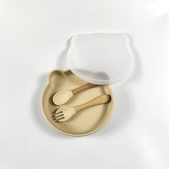 3-piece silicone dinner set