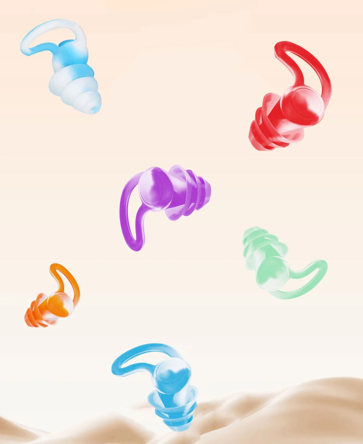 Silicone Earplugs for Sleeping with Sleep Mask