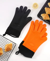 Silicone Kitchen Oven Gloves Set