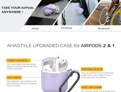 Silicone AirPods Case for AirPods 1 & 2