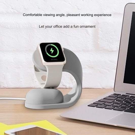 Silicone Apple Watch Stand for Apple Watch Series