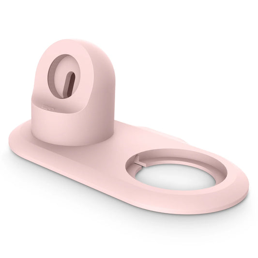 Pink Silicone Charger on Stand for iPhone 12, 13 & 14