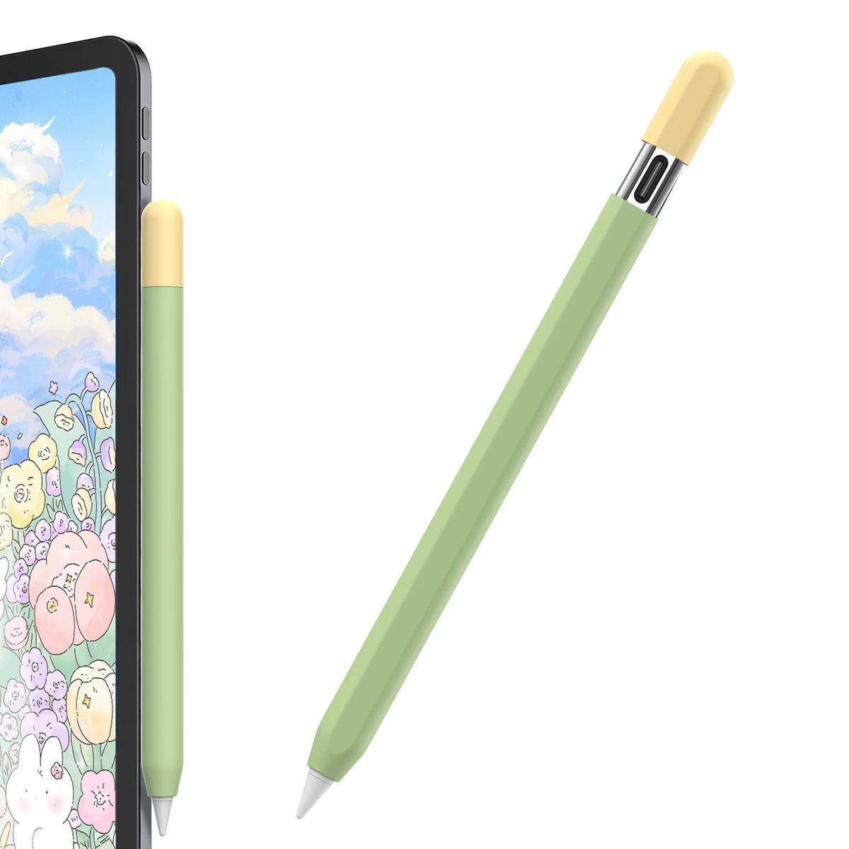 Silicone Apple Pencil USB C Case