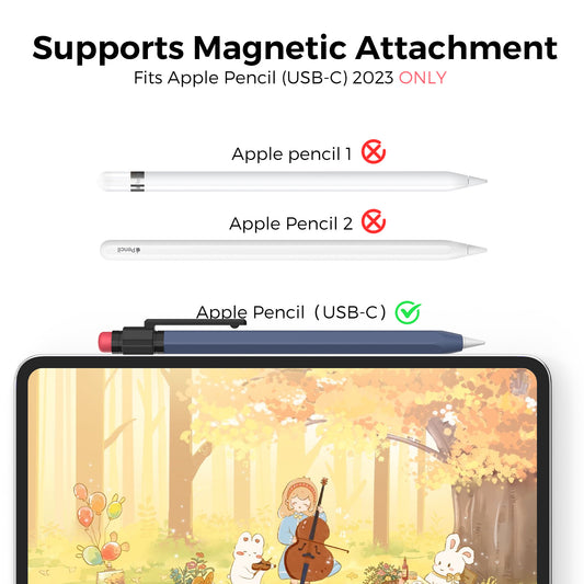 Apple Pencil Case Compatible with USB C Apple Pencil