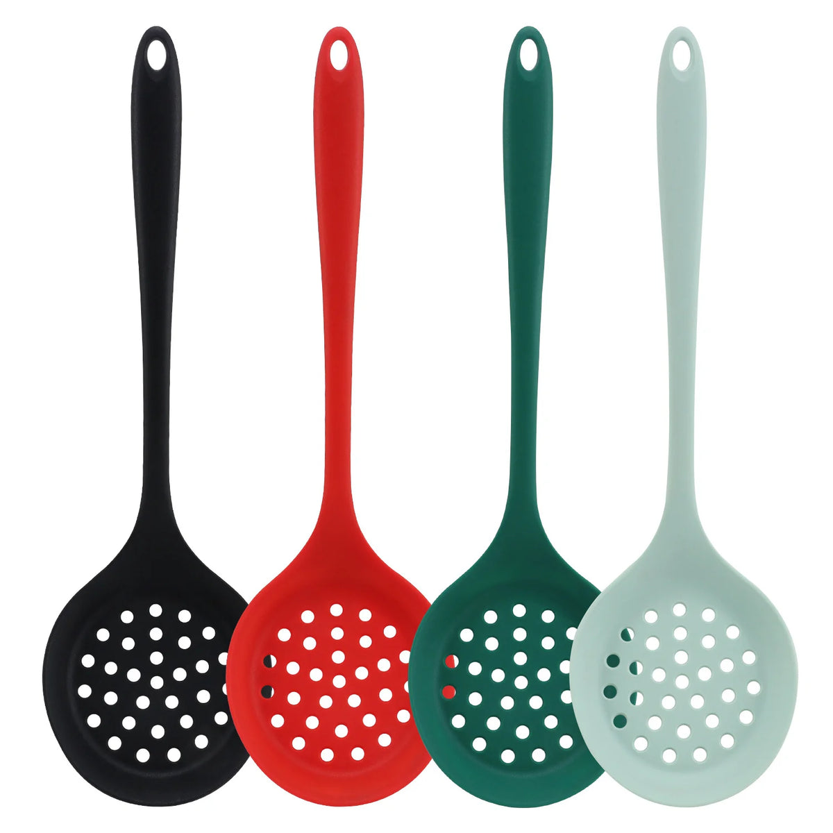 4 Silicone Cooking Spoons