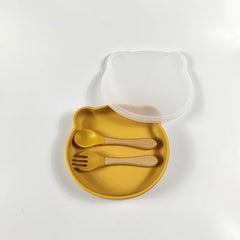 3-piece silicone dinner set