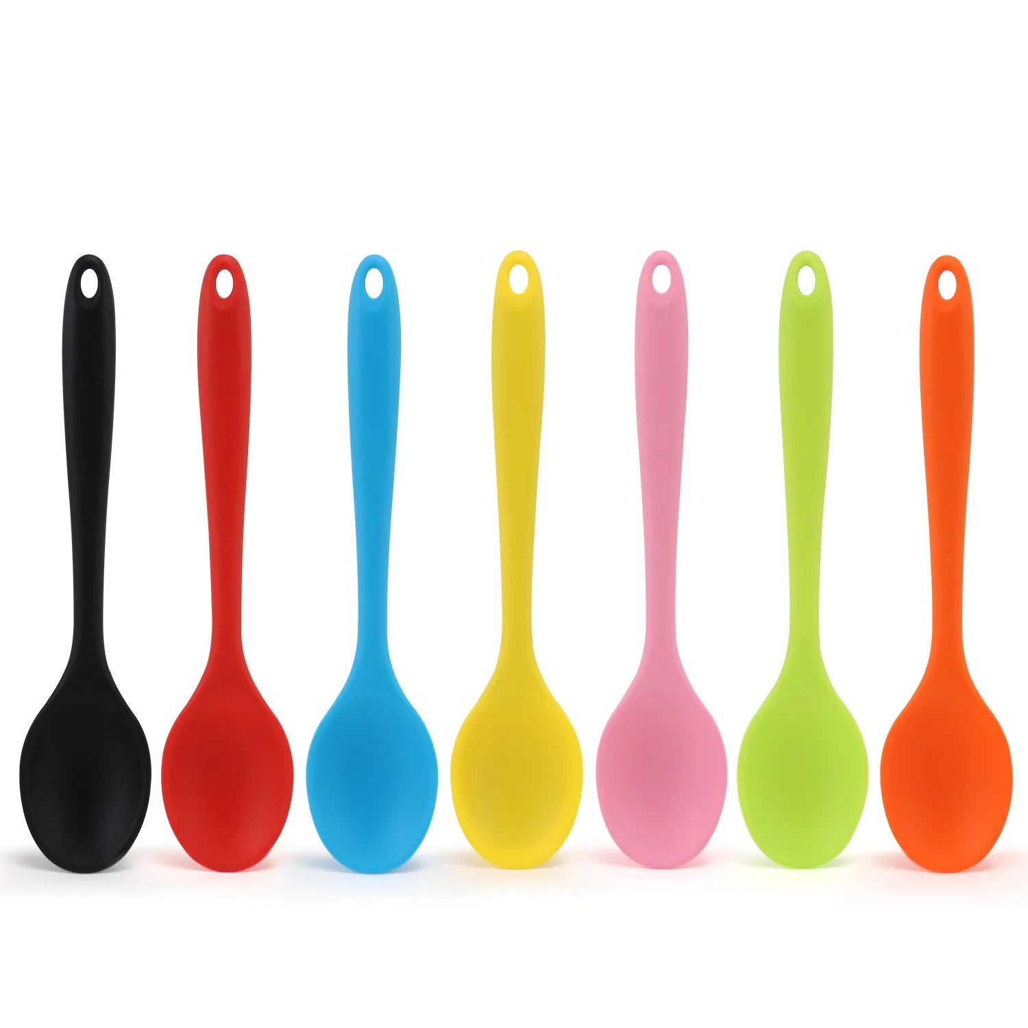 Pack of 7 Best Silicone Spoons Set