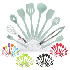 10Pcs Silicone Cooking Utensils Set