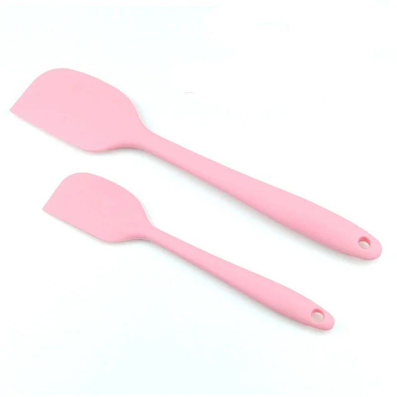 2 Pcs Non-Stick Silicone Spatula