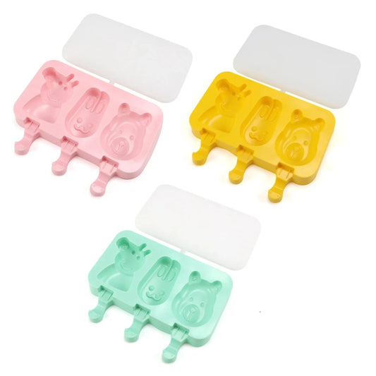 Cute Animals Shaped Silicone Cake Pop Mold