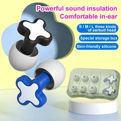 Cross Shaped Silicone Ear Plugs