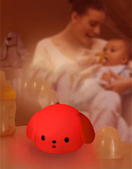 Soft Silicone Night Light - Cute Puppy