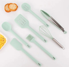 Silicone Cooking Utensils Set Seven Pieces