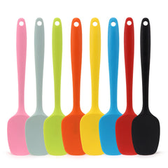 8pc Silicone Multi Colors Spoons