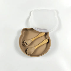 3-piece silicone dinner set