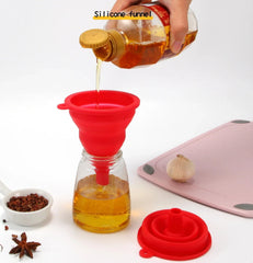 Silicone Collapsible Kitchen Funnel