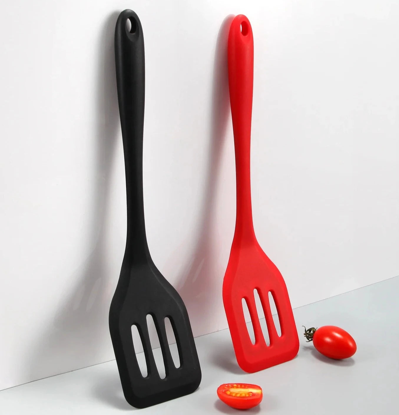 4x Silicone Non-Stick Cooking Utensils Spatula Set