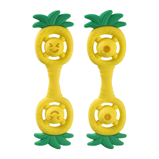 Pineapple Teether Rattle Set
