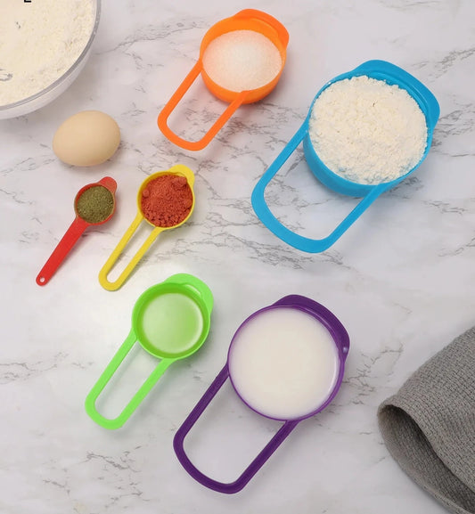 6pcs Measuring Spoons Cups