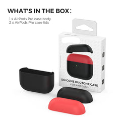 Duotone Silicone AirPods Case for AirPods 3