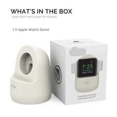 Silicone Apple Watch Charging Stand for Apple Watch Series