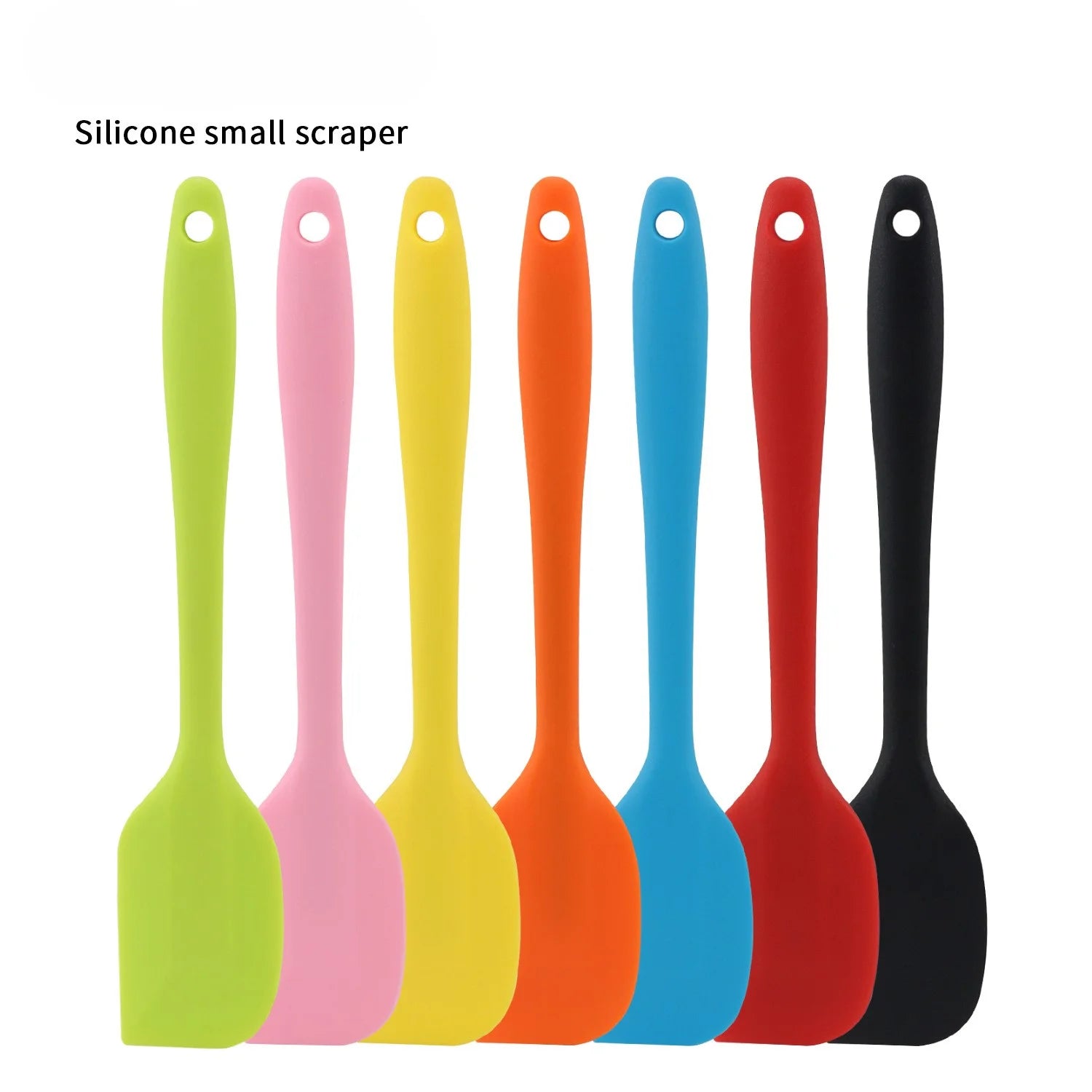 7pc Silicone Spatula Flexible Scraper