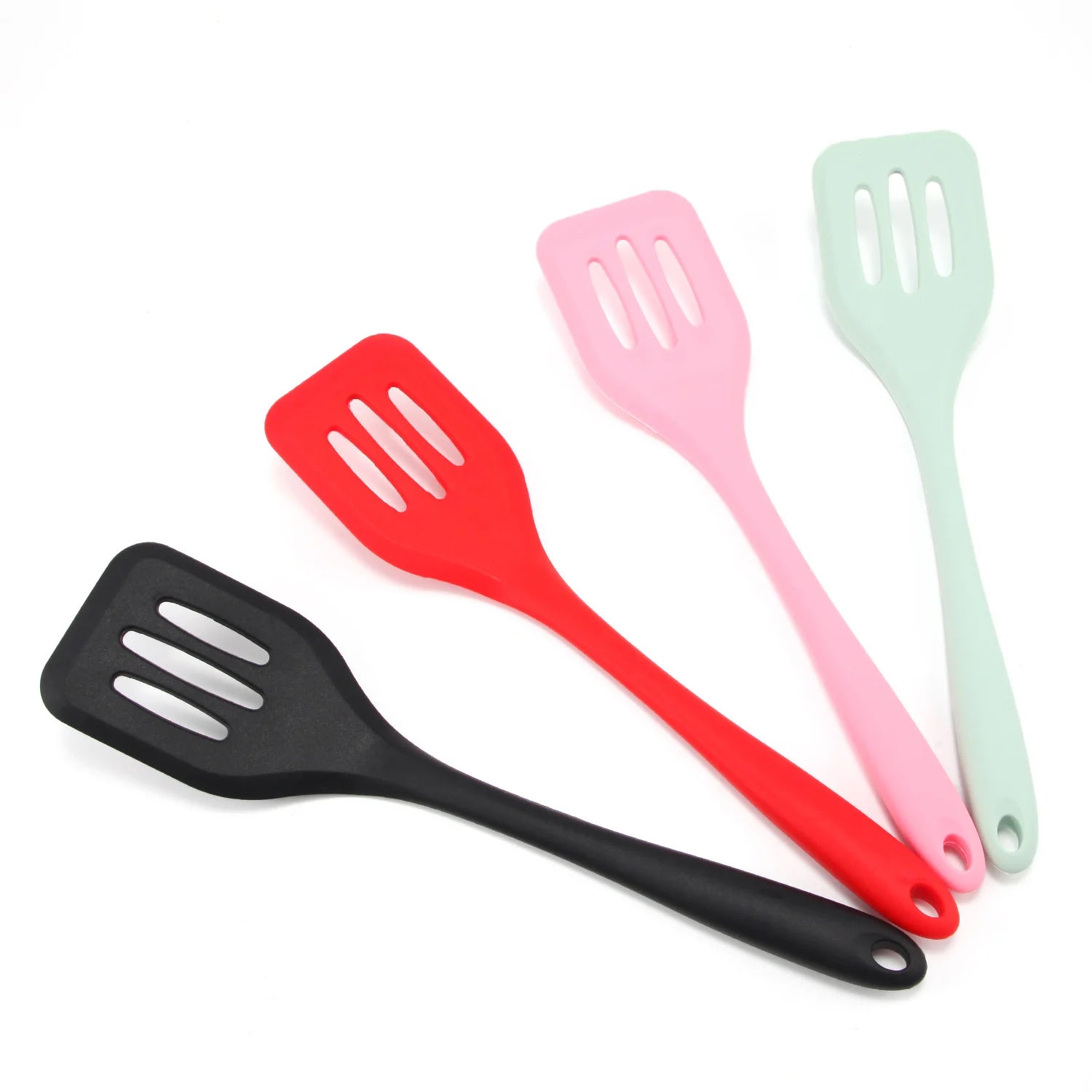 4x Silicone Non-Stick Cooking Utensils Spatula Set