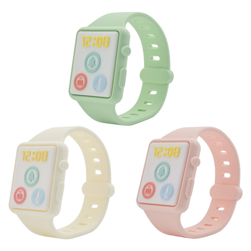 Silicone Watch-Shaped Teether Set