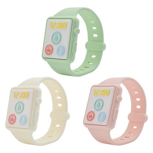 Silicone Watch-Shaped Teether Set