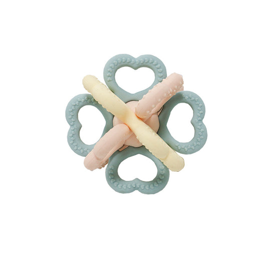 Rainbow Heart-shape Rattle Manhattan Ball