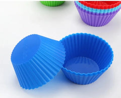 12 pcs Silicone Baking Cups Mold