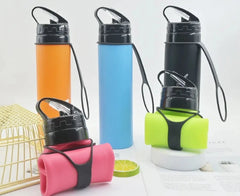 Silicone Travel Water Bottle