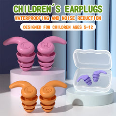 Silicone Waterproof Earplugs