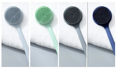 Silicone Body Scrubber with Long Handle