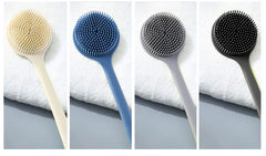 Silicone Body Scrubber with Long Handle