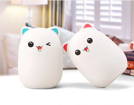 Cute Cat Silicone Night Lights