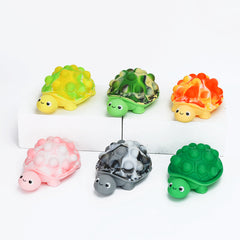 Tortoise Family Silicone Squishies Set
