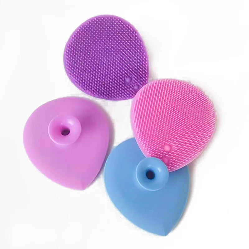 4x Silicone Face Scrubber