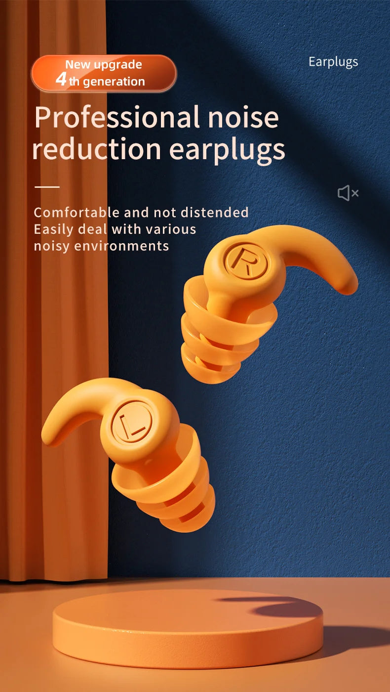 Soft Anti Noise Sleeping Earplugs