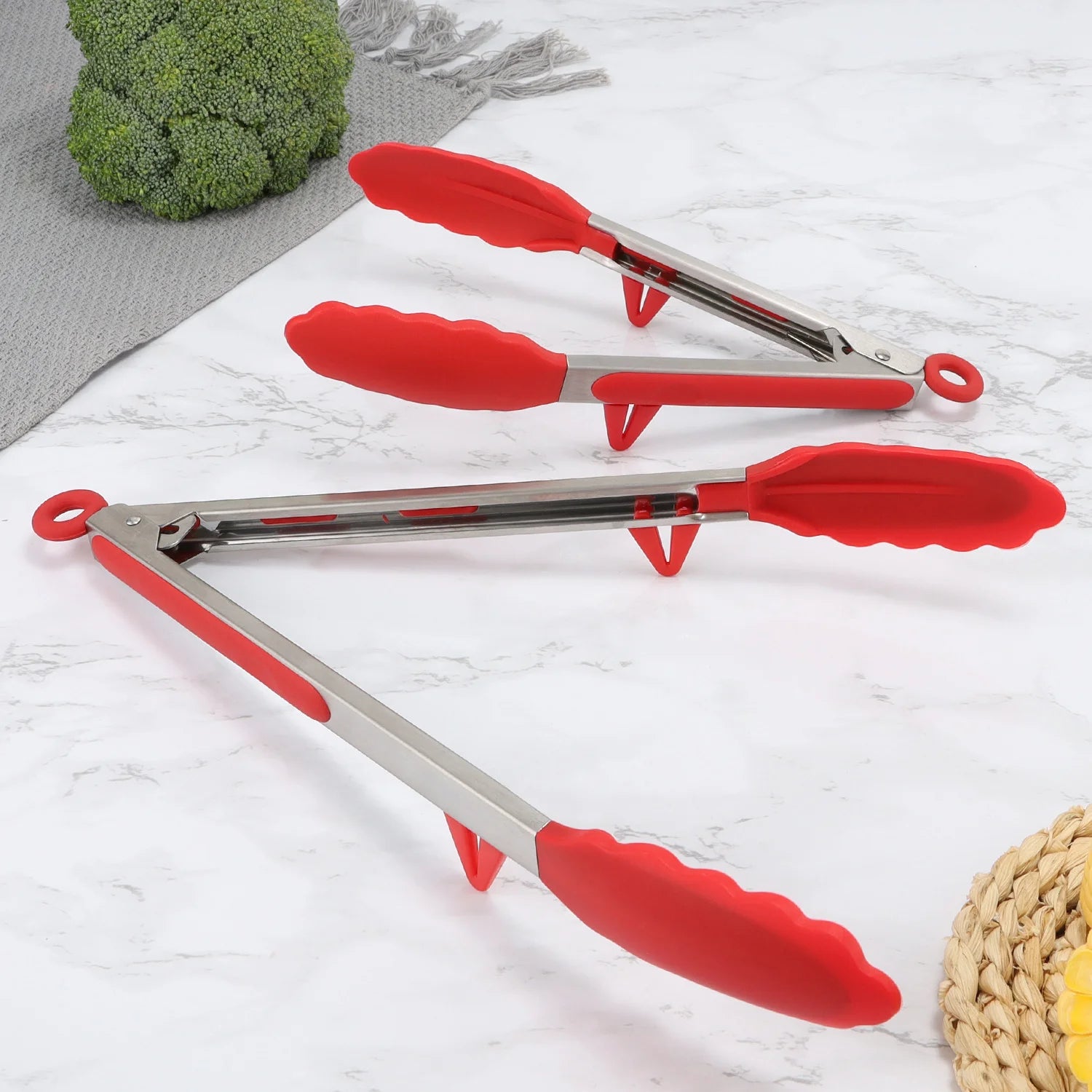 Silicone Kitchen Tongs