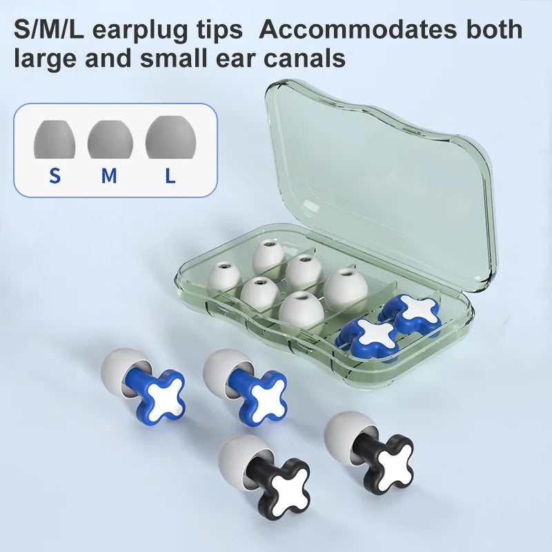 Cross Shaped Silicone Ear Plugs