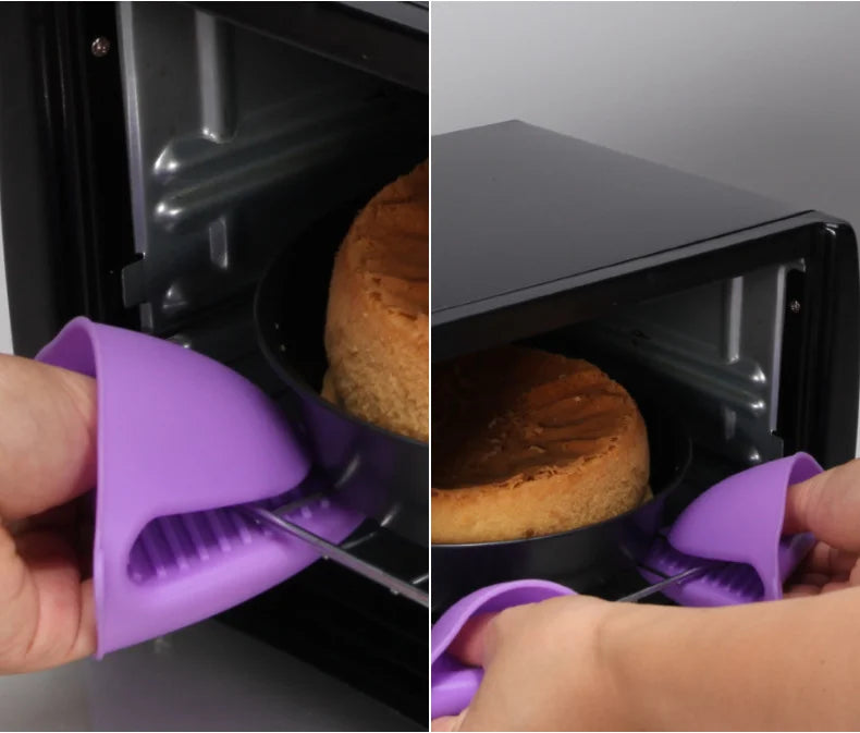 5x Silicone Heat Resistant Oven Mits