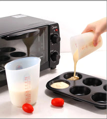 Semi - Transparent Silicone Measuring Cup 3 Sizes