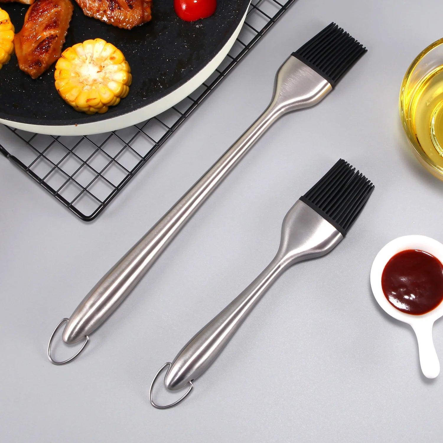 Silicone Barbecue Oil Brush