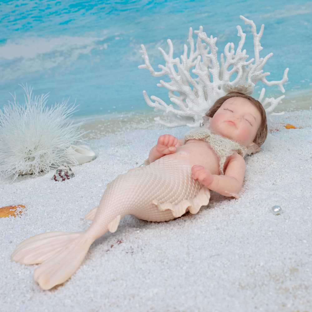 Coral | Silicone Baby Doll