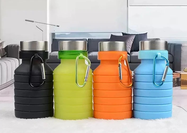 Collapsible Silicone Water Bottle