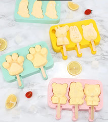 Cute Animals Shaped Silicone Cake Pop Mold