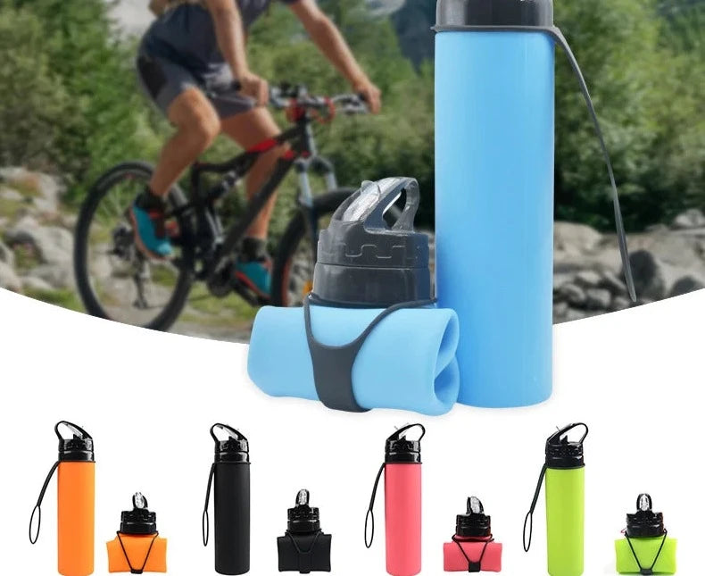 Silicone Travel Water Bottle