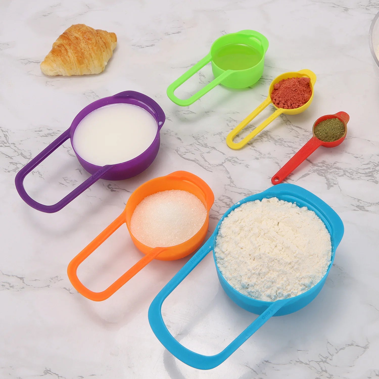 6pcs Measuring Spoons Cups